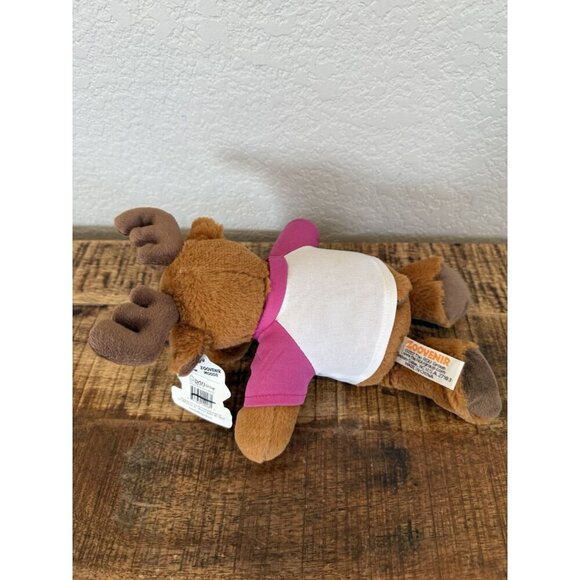 Elk Caribou Reindeer Animal Plush 11" Tall Antlers Colorado Springs  Souvenir - Picture 5 of 8